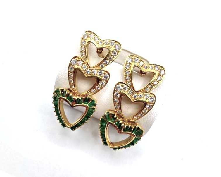 ジュエリー買取 ダイヤモンドエメラルド ピアス